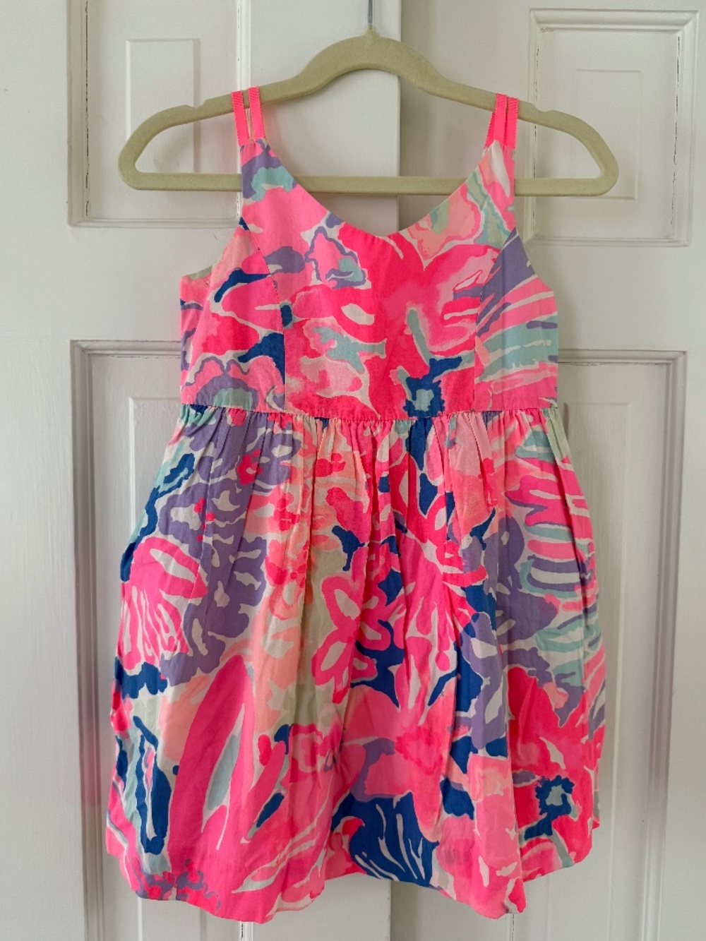 Lilly Pulitzer Neon Floral Dress